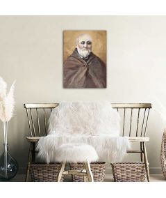 Obrazy religijne - Obraz religijny na płótnie - Brat Albert Chmielowski