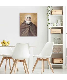 Obrazy religijne - Obraz religijny na płótnie - Brat Albert Chmielowski