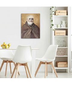 Obrazy religijne - Obraz religijny na płótnie - Brat Albert Chmielowski