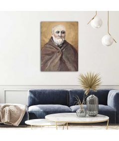 Obrazy religijne - Obraz religijny na płótnie - Brat Albert Chmielowski