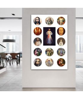 Obrazy religijne - Obraz religijny na płótnie - Mój Jezu