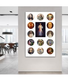 Obrazy religijne - Obraz religijny na płótnie - Mój Jezu