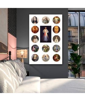 Obrazy religijne - Obraz religijny na płótnie - Mój Jezu