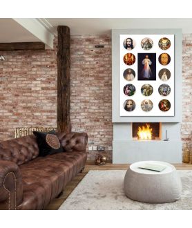 Obrazy religijne - Obraz religijny na płótnie - Mój Jezu