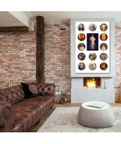 Obrazy religijne - Obraz religijny na płótnie - Mój Jezu