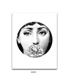 Obrazy na ścianę - Obraz Piero Fornasetti - Fornasetti 25 (Lina Cavalieri)