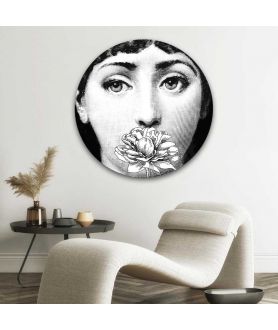 Okrągłe obrazy - Okrągły obraz na płótnie - Fornasetti 25