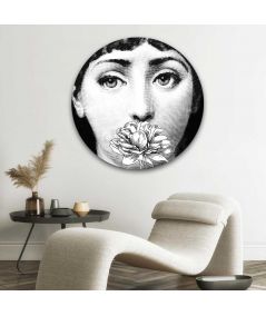 Okrągłe obrazy - Okrągły obraz na płótnie - Fornasetti 25
