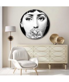 Okrągłe obrazy - Okrągły obraz na płótnie - Fornasetti 25