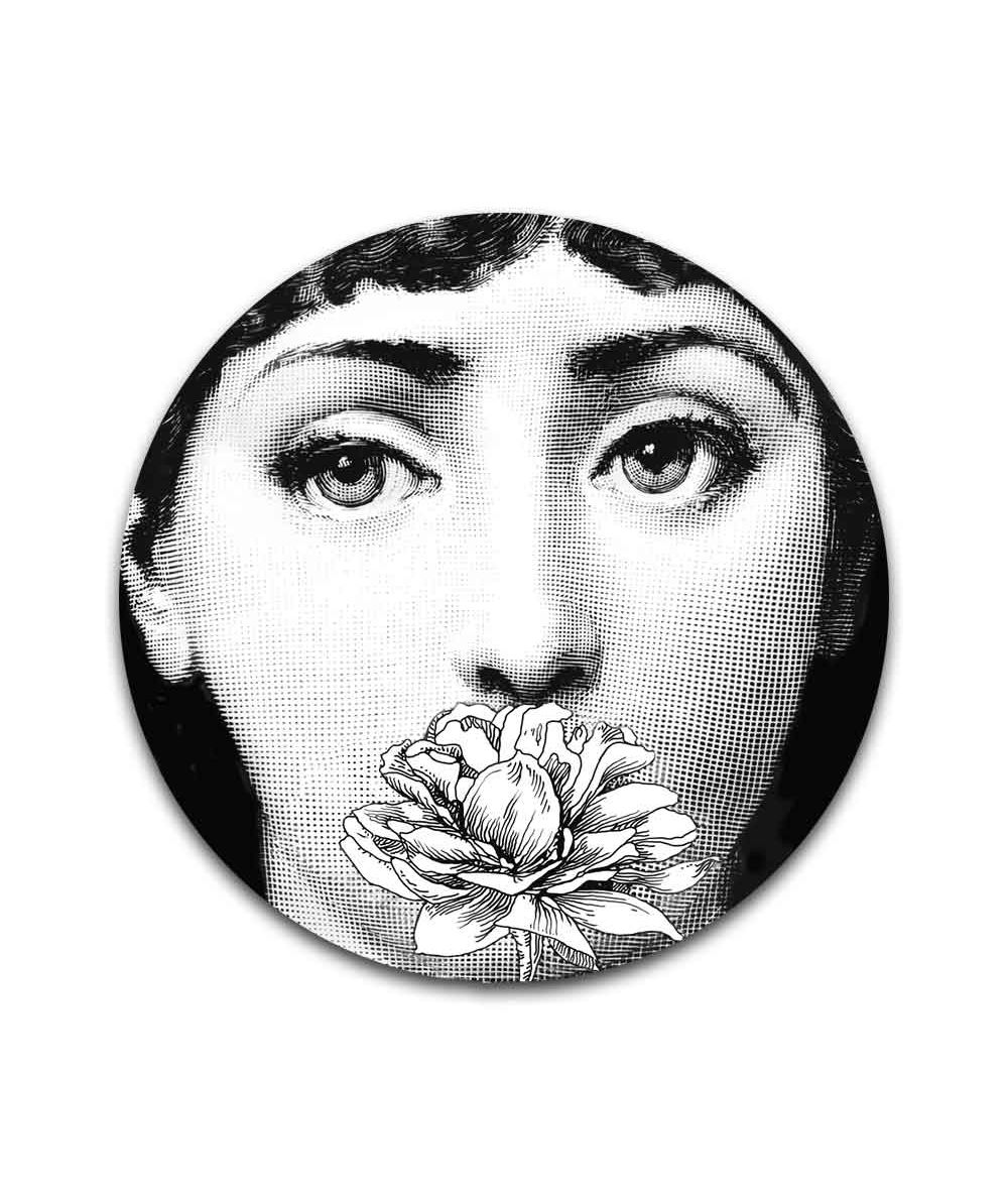 Okrągłe obrazy - Okrągły obraz na płótnie - Fornasetti 25