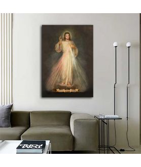 Obrazy religijne - Obraz na płótnie - Adolf Hyła - Jezu ufam Tobie