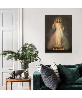 Obrazy religijne - Obraz na płótnie - Adolf Hyła - Jesus ich vertraue Dir