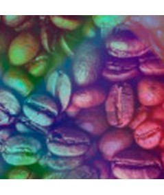 Obrazy geometryczne - Obraz kawa na ścianę Mechico (1-częściowy) szeroki