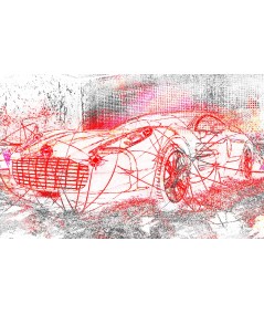 Dekoracja do salonu Obrazy do salonu samochody Aston luksus