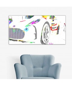 Dekoracja do salonu Obrazy samochody Aston design