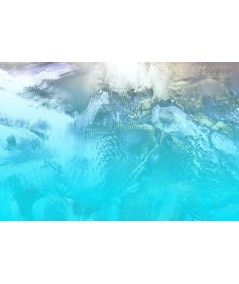 Obrazy pejzaże - Obraz w kolorze turkusowym Tropikalna wyspa