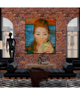 Obrazy na ścianę - Obraz Audrey Hepburn Śniadanie u Tiffany'ego (1-częściowy) pionowy