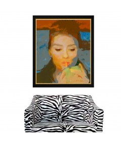 Obrazy na ścianę - Obraz Szminka Audrey Hepburn (1-częściowy) pionowy