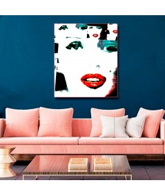 Obrazy na ścianę - Obraz Twarz Marilyn Monroe (1-częściowy) pionowy