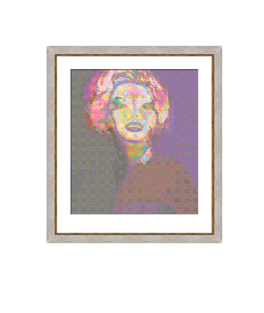 Obrazy na ścianę - Obraz z merlin monroe Portret Monroe (1-częściowy) pionowy