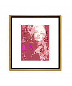 Obrazy na ścianę - Grafika plakat fashion Choo i Monroe (1-częściowy) pionowy