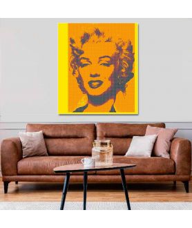 Obrazy Marilyn Monroe - Obraz nowoczesny Pop art Monroe (1-częściowy) pionowy