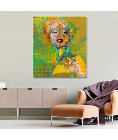Obrazy Marilyn Monroe - Unikatowe obrazy złote Marilyn Monroe deco 2