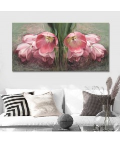 Obrazy kwiaty - Kwiaty w malarstwie renaty bułkszas nowak Tulipany czerwone