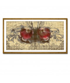 Obrazy kwiaty - Nowoczesny obraz wąski Wiosenny motyl (1-częściowy)