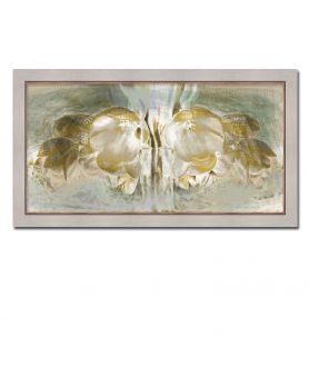 Panoramy - Obrazy długie na płótnie do sypialni Tulipany panorama