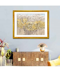 Obrazy natura - Obraz dzikie kwiaty Złota jesień (1-częściowy) szeroki