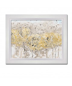 Obrazy abstrakcyjne - Obraz kwiaty polne Wiosenna abstrakcja (1-częściowy) szeroki