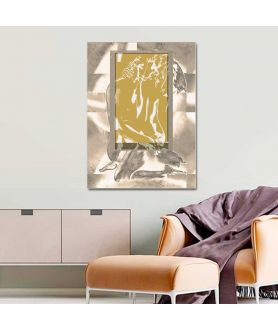 Obrazy na ścianę - Obraz Złote okno uczuć (1-częściowy) pionowy