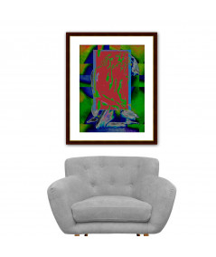 Obrazy na ścianę - Piękny akt obraz Kolor uczuć (1-częściowy) pionowy